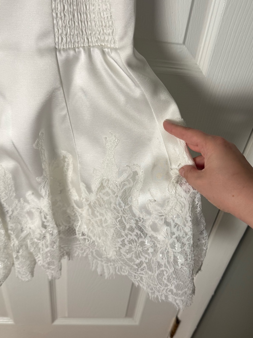 Amanda Uprichard Romilly Romper in White M - Picture 8 of 12